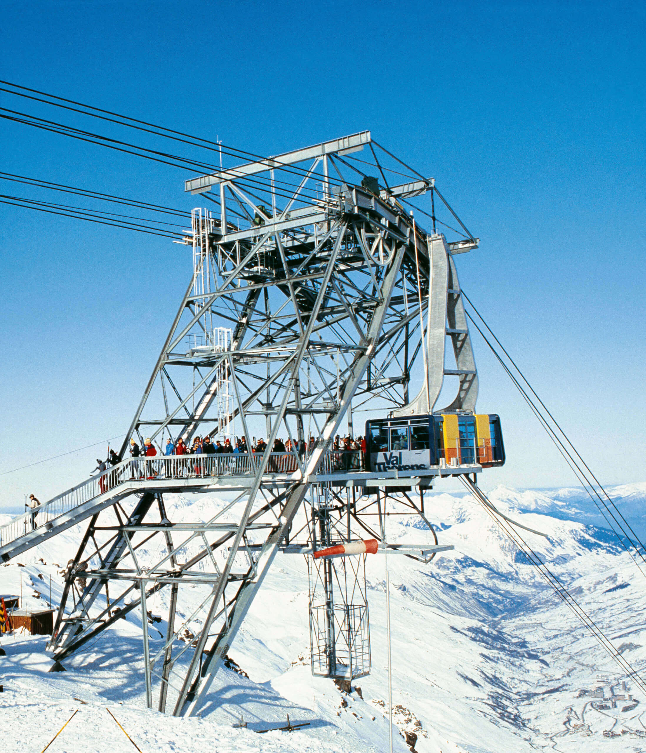 téléphérique montagne de Val Thorens