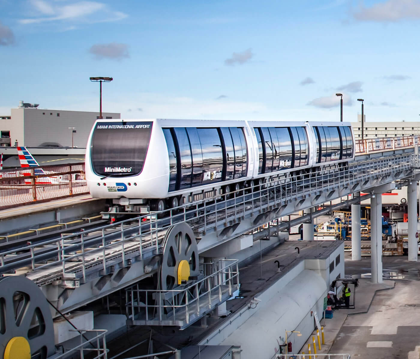 Automated People Mover - APM - POMA ropeway system