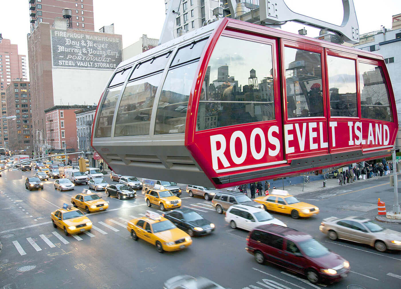 Aerial Tramway • Airtram Roosevelt Island New York POMA