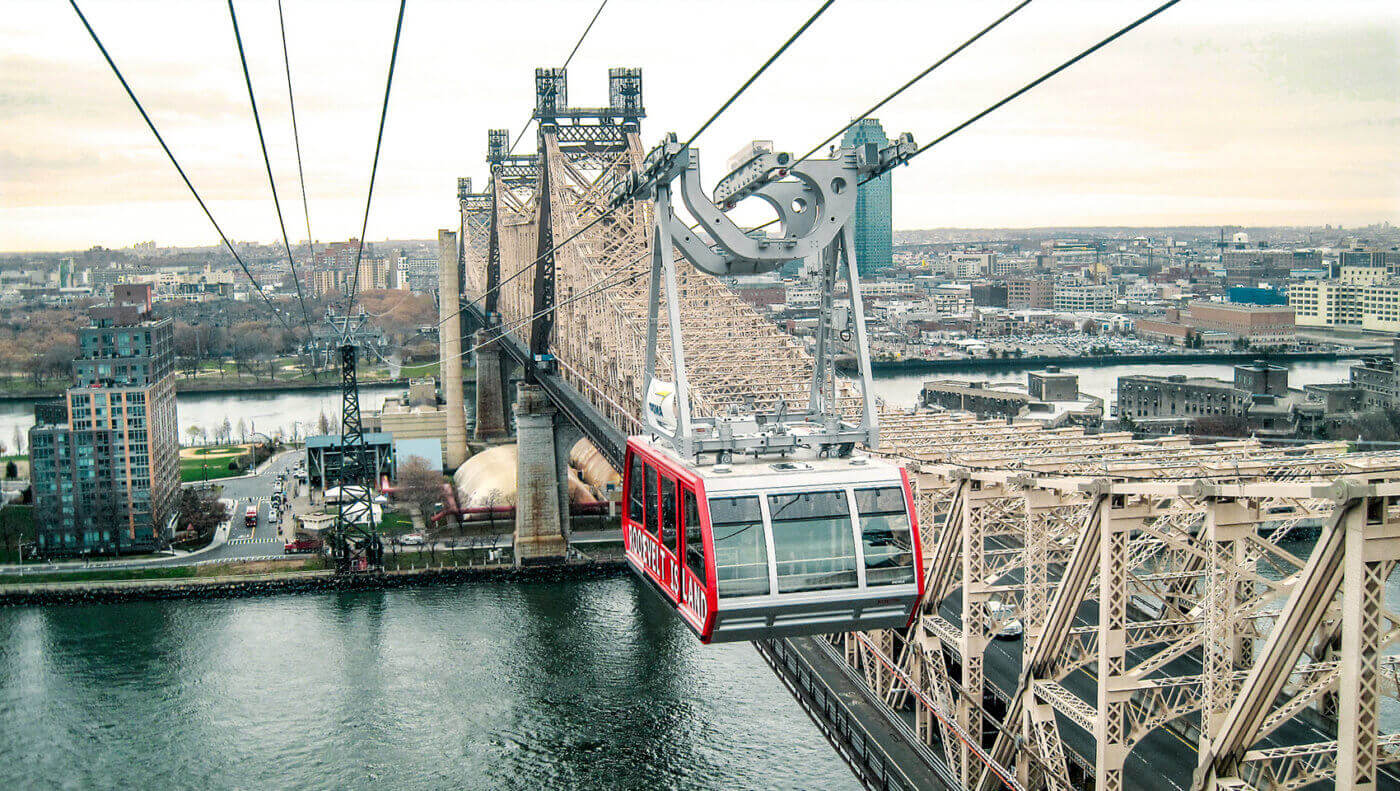 Aerial Tramway • Airtram Roosevelt Island - New York - POMA