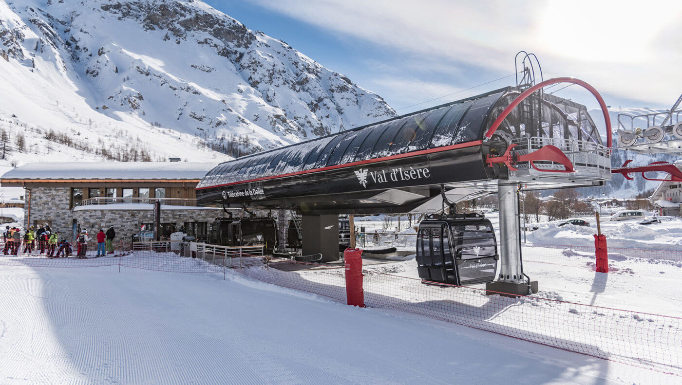 La Daille gondola lift, a premiere in France signedPOMA