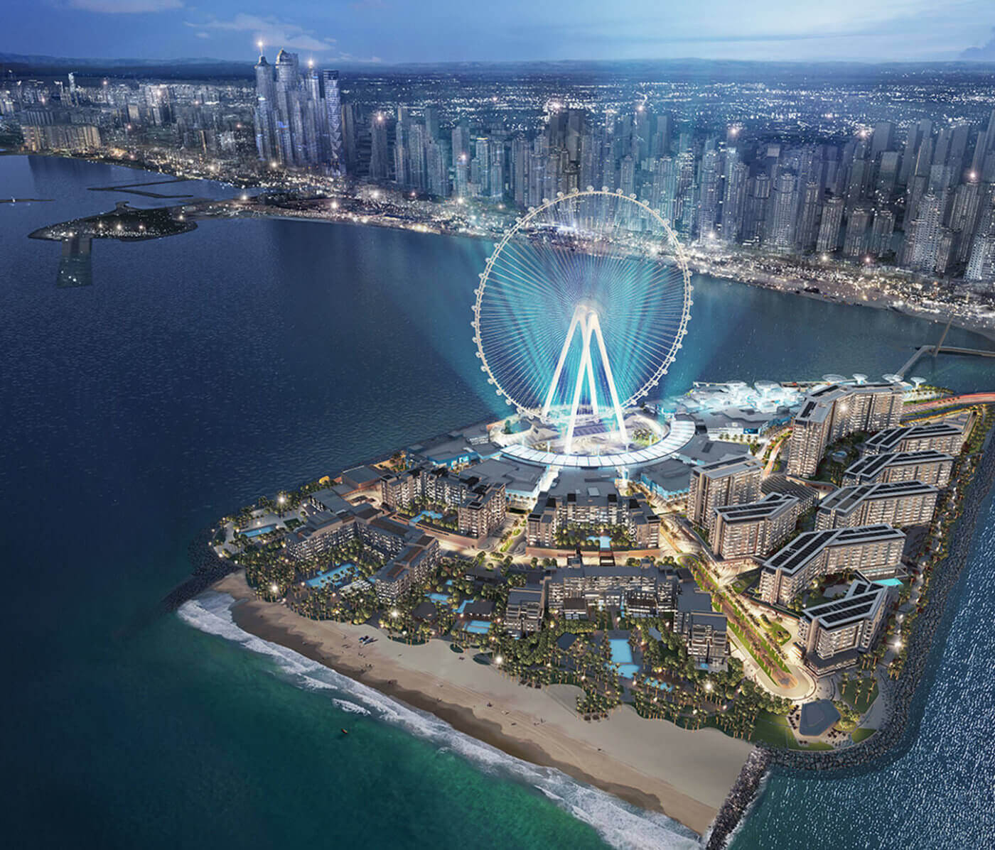 For Ain Dubai Observation Wheel, POMA produces 48 capsules 