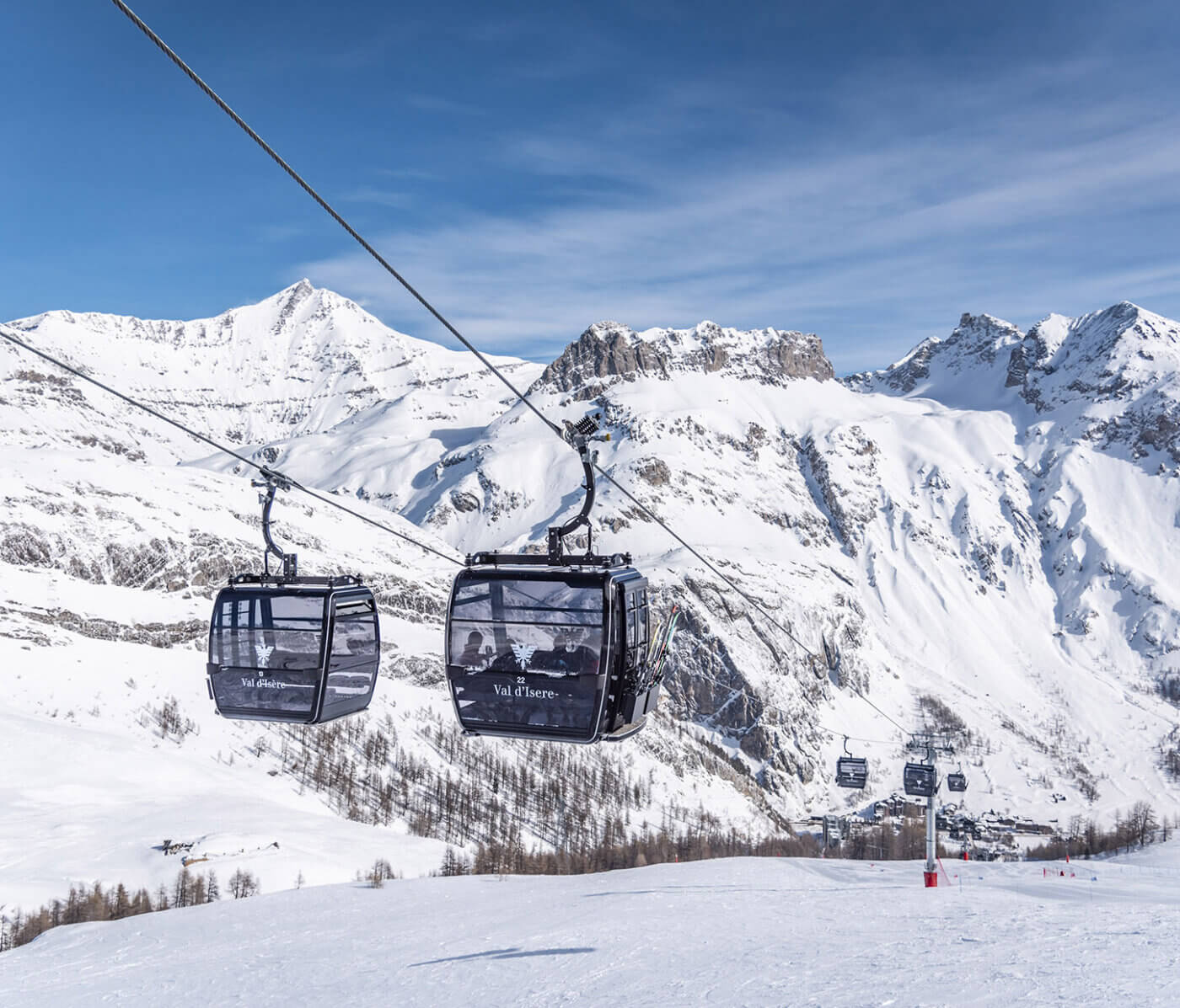 La Daille gondola lift, a premiere in France signedPOMA