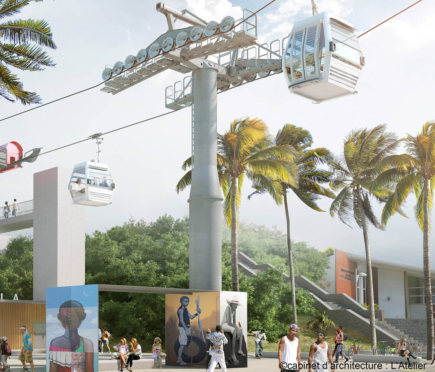 Quelle Heure Est Il à Saint Denis De La Réunion A la Réunion, la 1ère télécabine urbaine de l'Océan Indien - POMA
